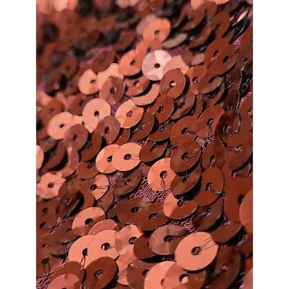 ❤️✨ Plus Size Red Sequin Sparkly Bodycon Sleeveless Party Tank Dress 3XL NWT - Picture 8 of 10